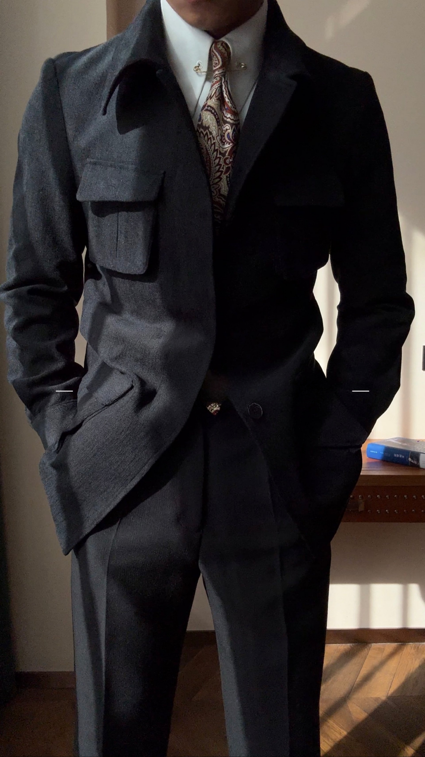 Men’s Italian Retro Hunting Jacket