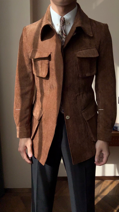 Men’s Italian Retro Hunting Jacket