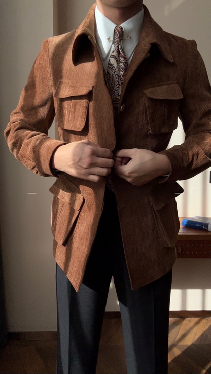 Men’s Italian Retro Hunting Jacket