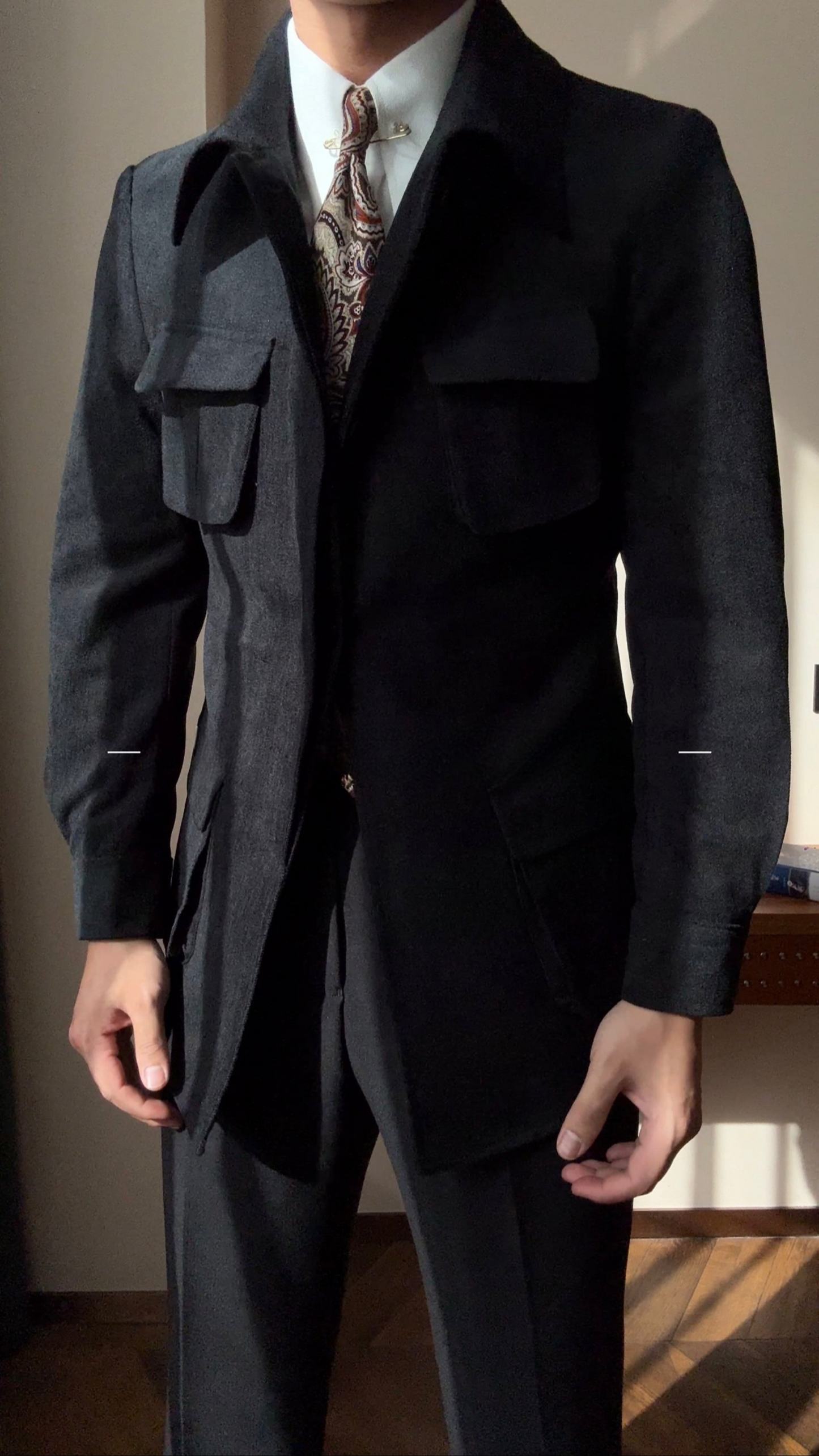 Men’s Italian Retro Hunting Jacket