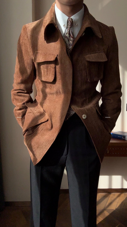 Men’s Italian Retro Hunting Jacket