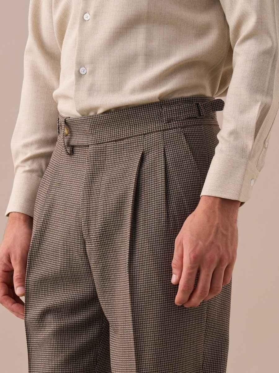 Men's Checkered Gurkha Pants - BRABION