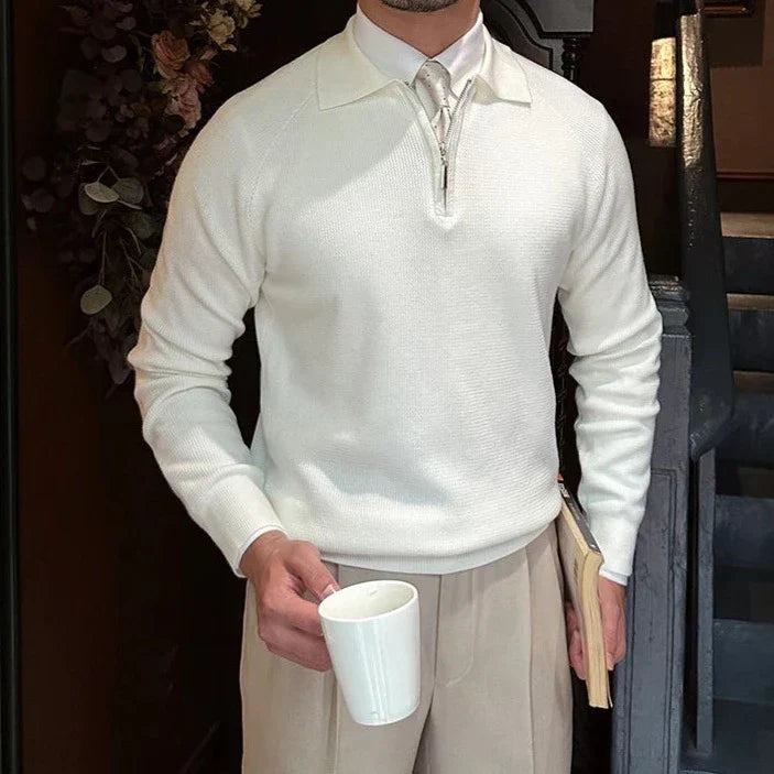 Zipped Men's Sweater