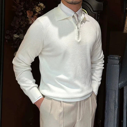 Zipped Men's Sweater