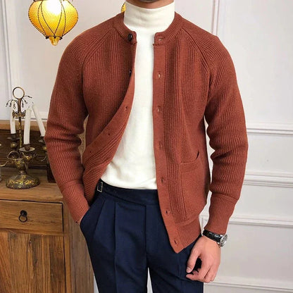 Classic Men's Knit Cardigan