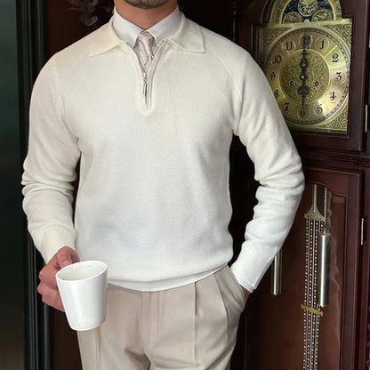 Zipped Men's Sweater