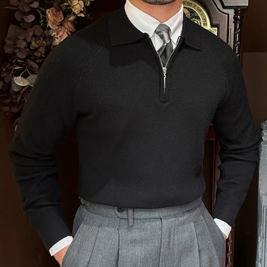 Zipped Men's Sweater