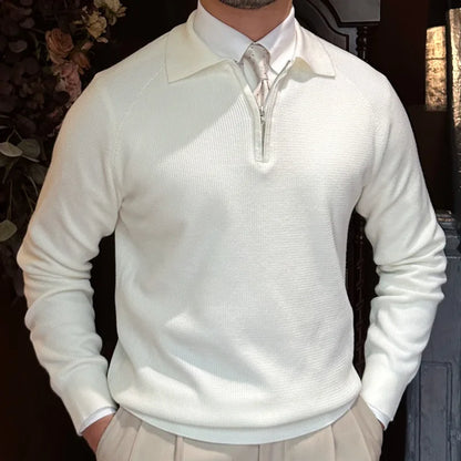 Zipped Men's Sweater