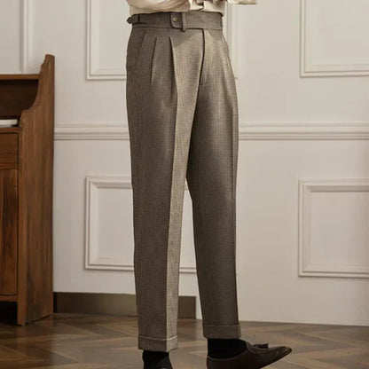 Men's Checkered Gurkha Pants - BRABION