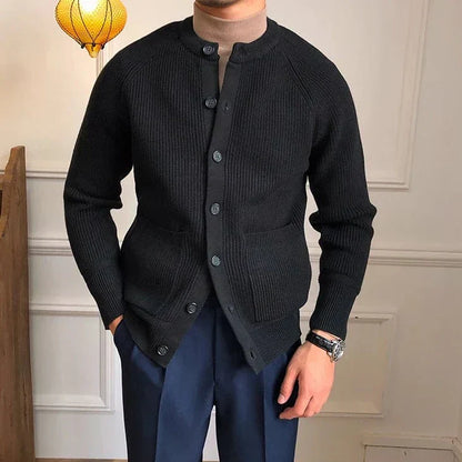Classic Men's Knit Cardigan