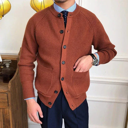 Classic Men's Knit Cardigan