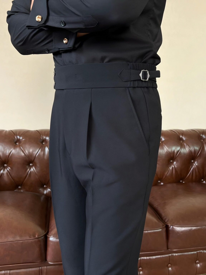 Sidetab Elastic Trousers