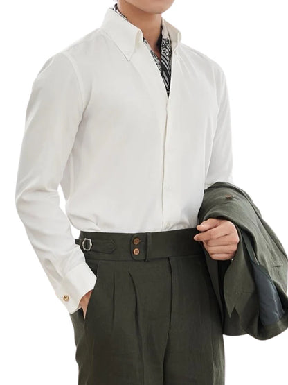 Button Down Cufflinks Shirt