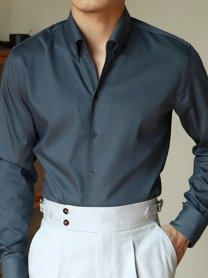 Button Down Cufflinks Shirt