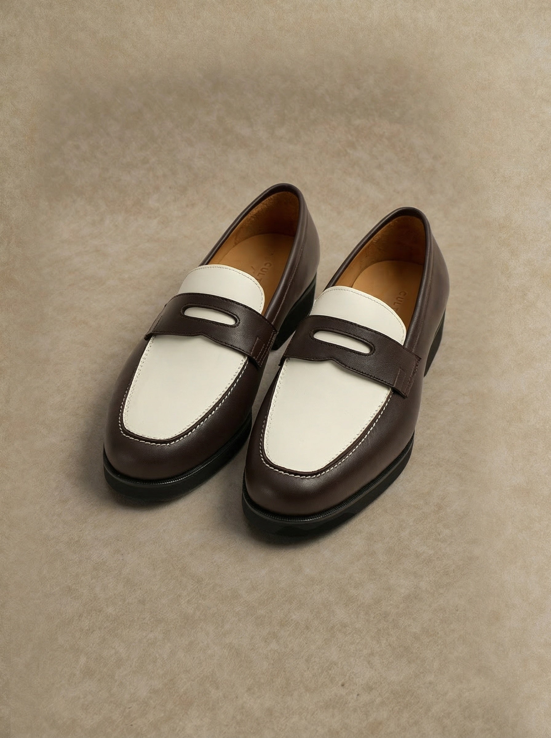 Two-Tone Penny Loafer