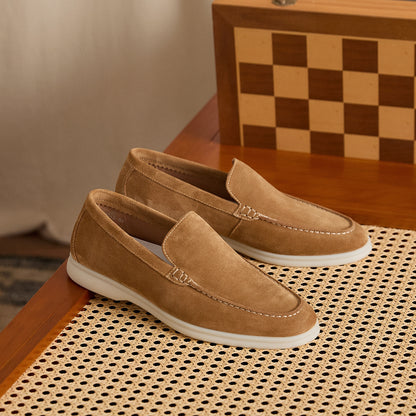 Summer Suede Calfskin Loafers