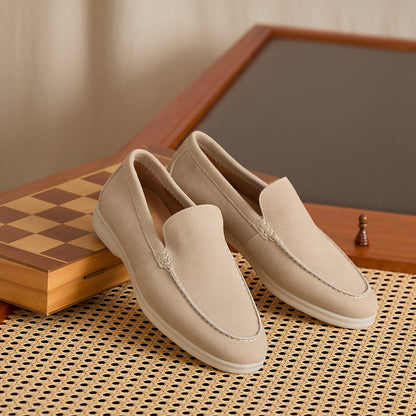 Summer Suede Calfskin Loafers