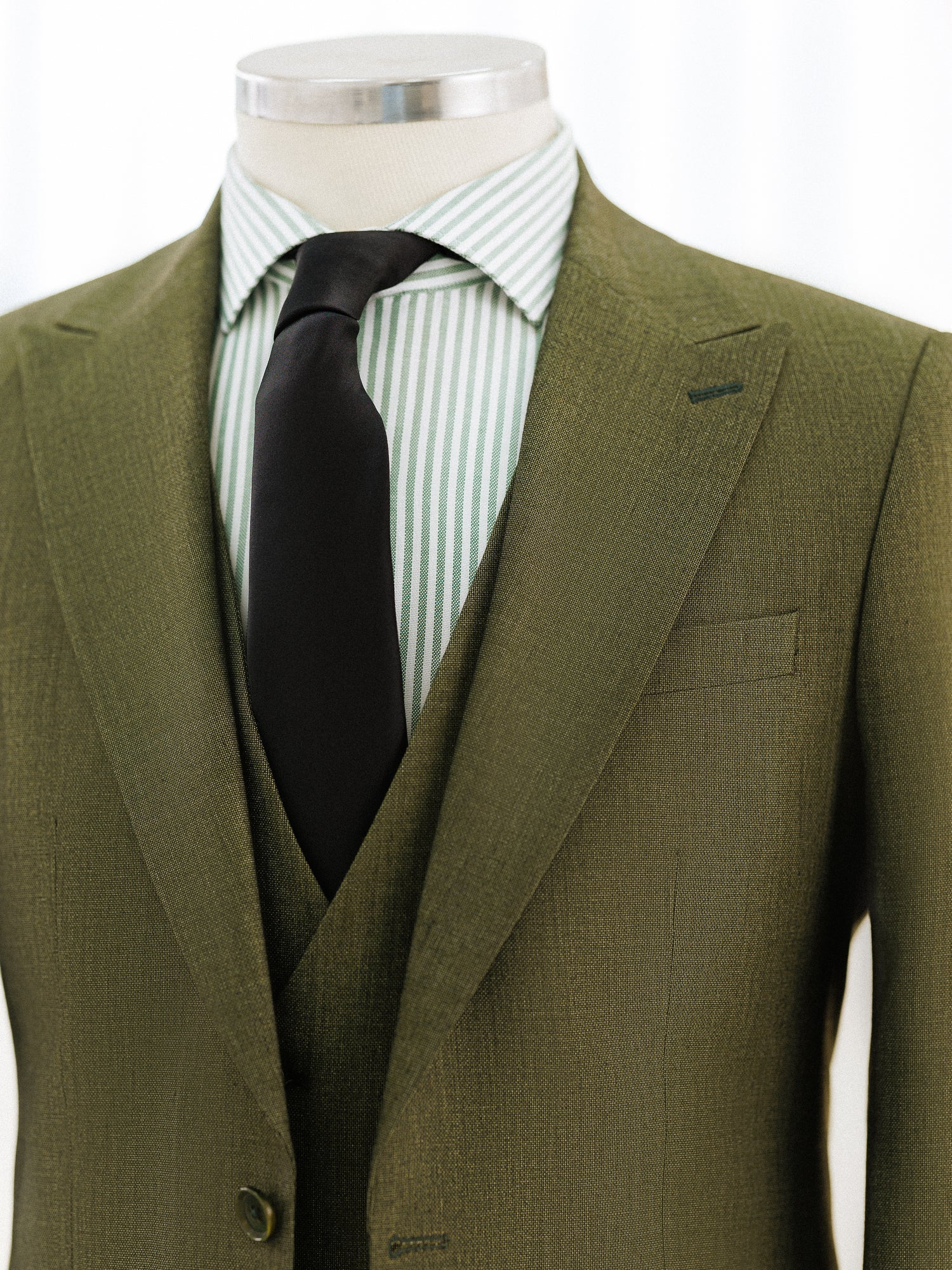 Khaki Slim-Fit Suit 3-Piece VIOSSI