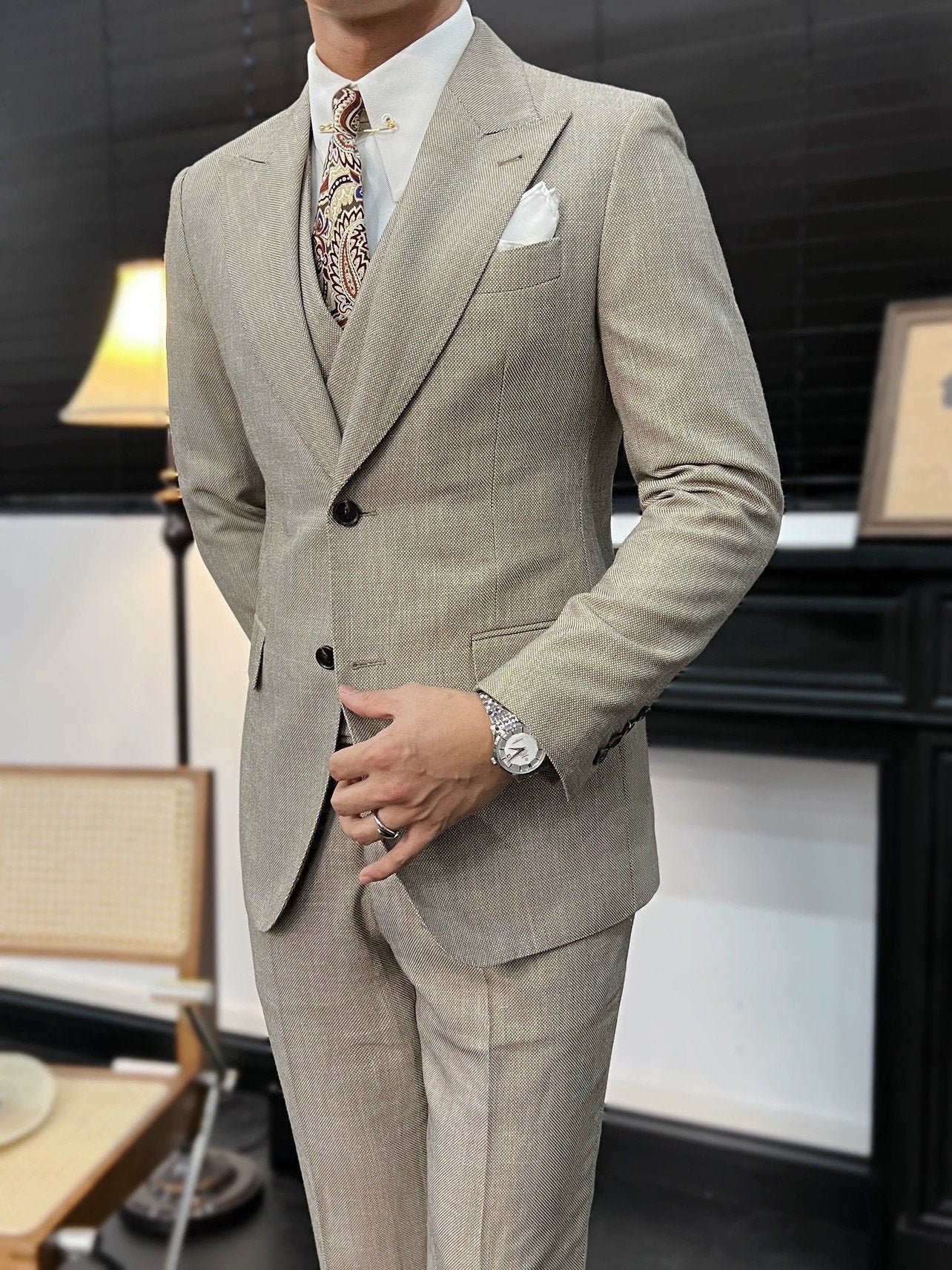 Men’s Gregory Single-Breasted Suit