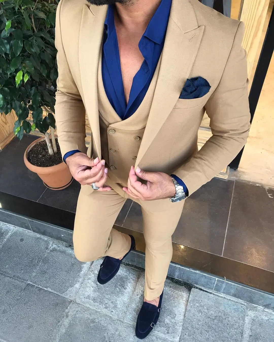 Joseph Camel Slim-Fit Suit for Every Occasion brabion