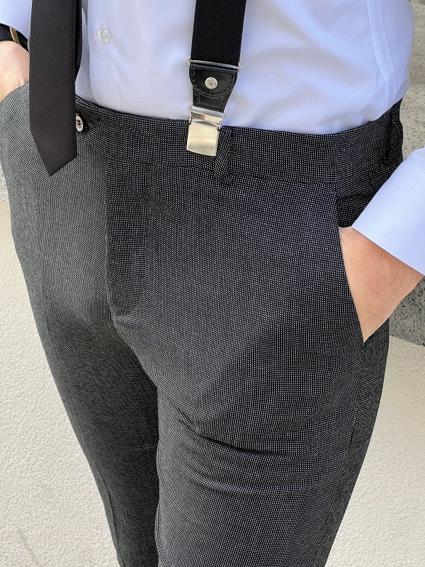 Rockford Dark Gray Slim Fit Cotton Pants: Ultimate Versatility for Any Occasion