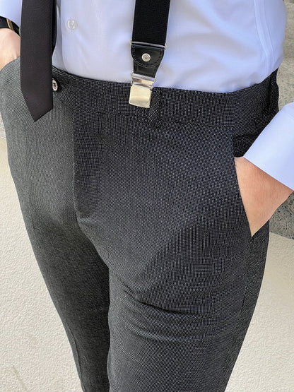 Rockford Dark Gray Slim Fit Cotton Pants: Ultimate Versatility for Any Occasion