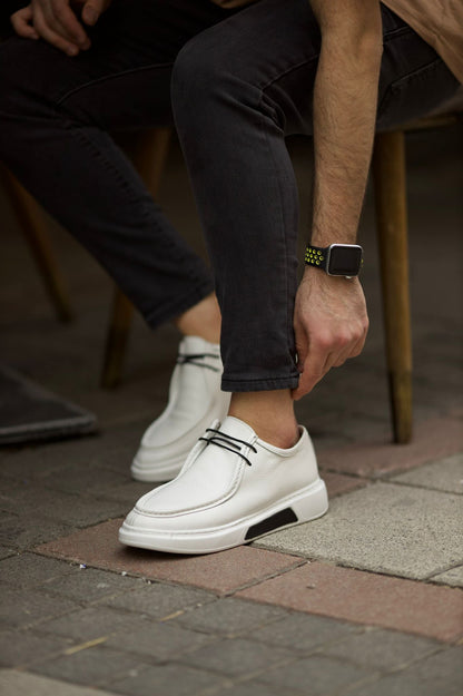 Vince Eva Pool Sole White Shoes – Elegant Leather Footwear