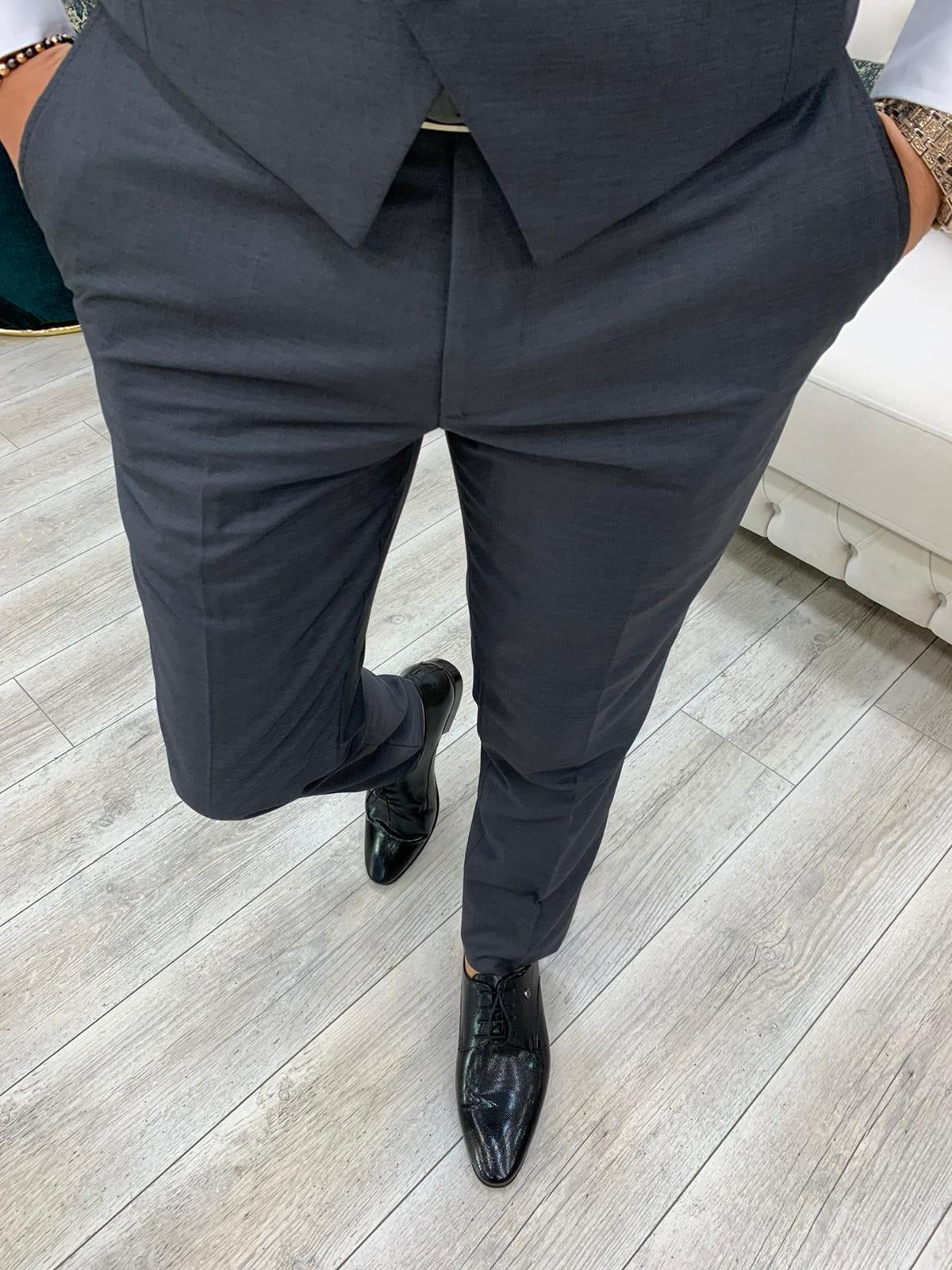 Lance Gray Slim Fit Suit - The Perfect Blend of Style and Comfort