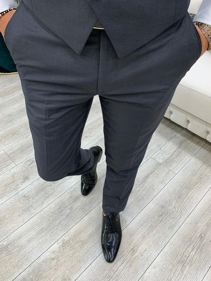Lance Gray Slim Fit Suit - The Perfect Blend of Style and Comfort